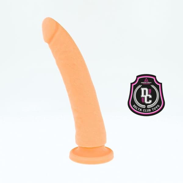 Delta Club - Leksaker Naturlig Dildo Medicinsk Silikon 20 Cm -O- 4 Cm