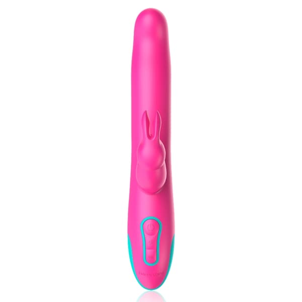 Happy Loky - Pluto Rabbit Vibrator & Rotator Watchme Trådløs teknologi kompatibel