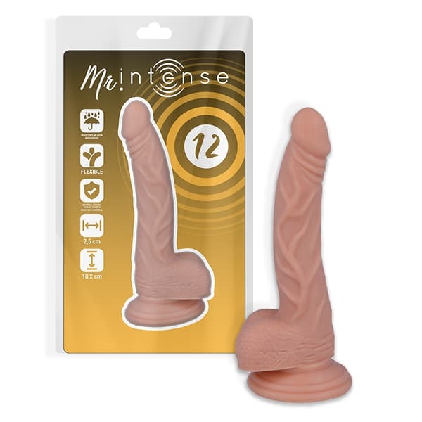 Mr Intense - 12 Realistic Cock 18,2 Cm -O- 2,5 Cm
