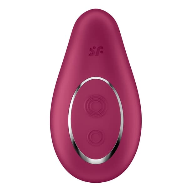 Satisfyer - Dipping Delight Lay-On Vibrator Rød