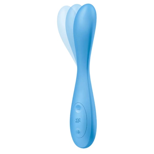 Satisfyer - G-Spot Flex 4+ Multi Vibrator App Blå