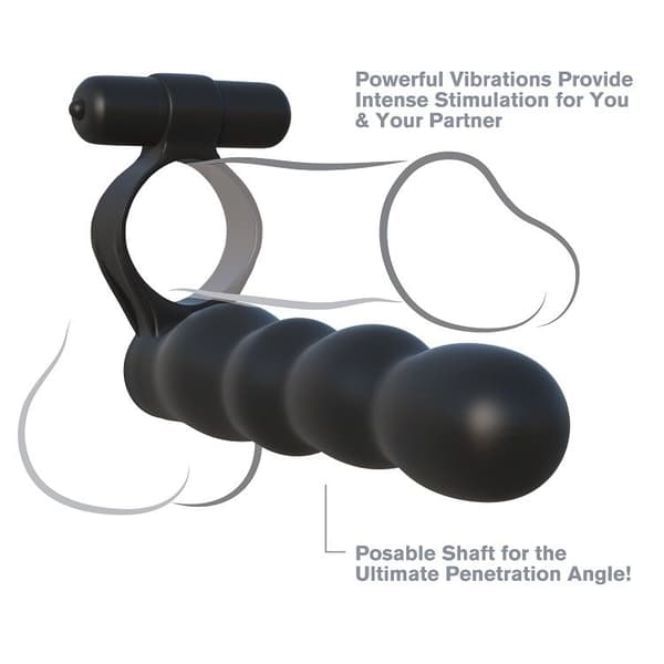 Fantasy C-Ringz - Poserbar dubbel penetrator