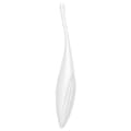 Miniatyrbilde 3 av 6: Satisfyer - Twirling Joy Clit Tip Vibrator Hvit