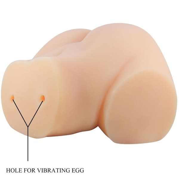 Crazy Bull - Realistisk vagina og anus Emilia Vibrator
