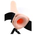 Miniatyrbillede 1 af 6: Fetish Fantasy Series - 19 Cm Hollow Strap-On Natural