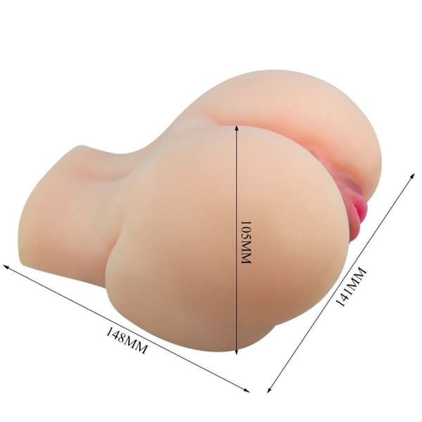 Crazy Bull - Realistisk vagina og anus Kylie Vibrator