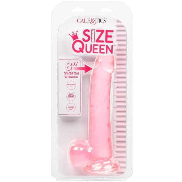 Calexotics - Størrelse Queen Dildo Pink 20,3 Cm