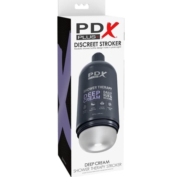 Pdx Plus - Stroker Masturbator huomaamaton Deep Cream shampoopullon muotoilu