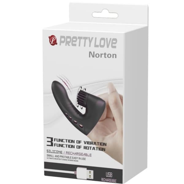Pretty Love - Norton fingerbøl med rotationsvibration