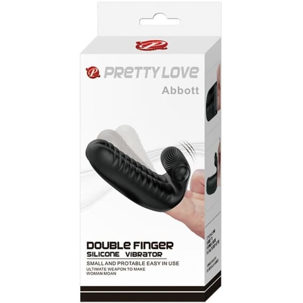 Pretty Love - Abbott Black Stimulator fingerbøl
