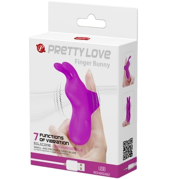 Pretty Love - Smart oppladbart fingerbøl med kanin