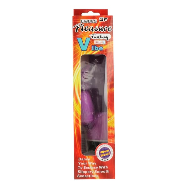 Baile - Waves Of Pleasure Fantasy Vibrator Med Lilac Rabbit 23 Cm