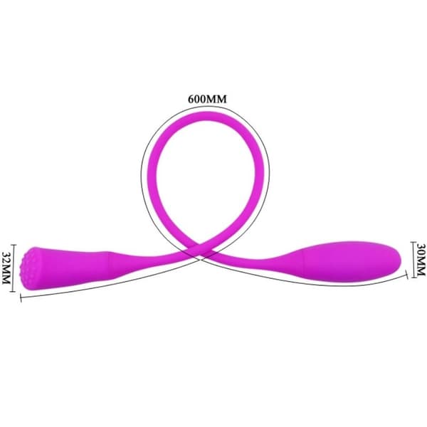 Pretty Love - Smart Snaky Vibe Vibrator 2-motorer