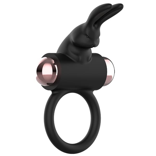 Coquette Chic Desire - Cock Ring Med Vibrator Svart/ Gull