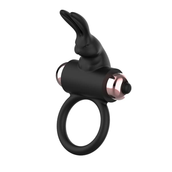 Coquette Chic Desire - Cock Ring Med Vibrator Svart/ Gull
