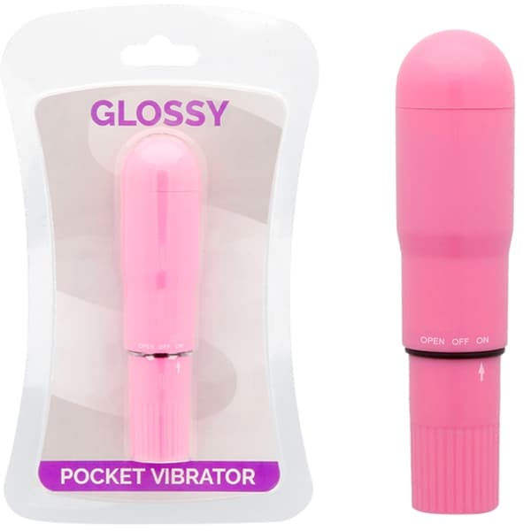 Kiiltävä - Pocket Vibrator Deep Rose