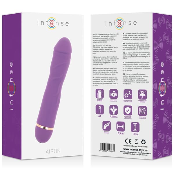 Intense - Airon 20 Speeds Silikone Lilac