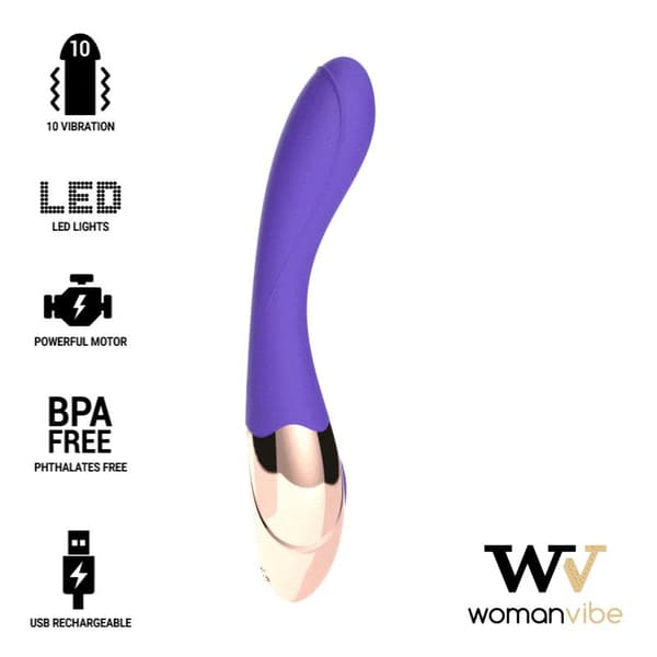 Womanvibe - Sunny Silikon Oppladbar Vibrator