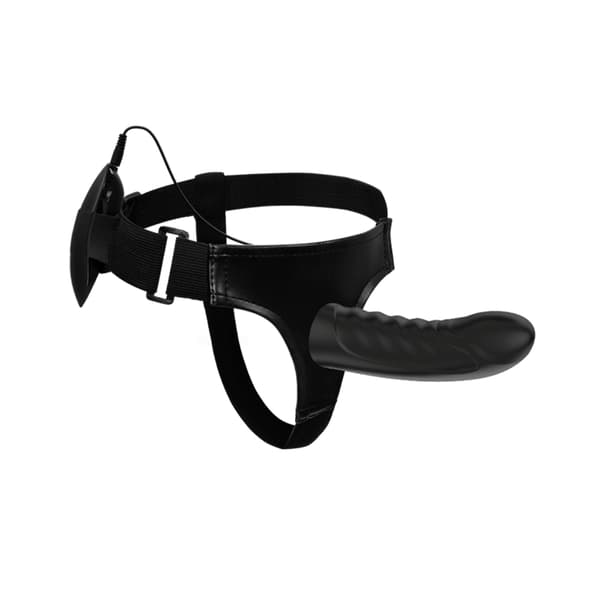 Pretty Love - Marvin Strap On Med Vibration Och Hollow Dildo