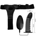 Miniatyrbild 7 av 10: Pretty Love - Marvin Strap On Med Vibration Och Hollow Dildo
