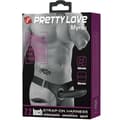 Miniatyrbilde 8 av 10: Pretty Love - Myron Strap On Med Vibrasjon Og Hollow Dildo