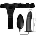 Miniatyrbilde 10 av 10: Pretty Love - Myron Strap On Med Vibrasjon Og Hollow Dildo