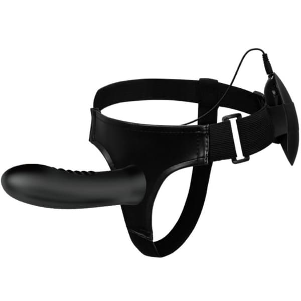 Pretty Love - Myron Strap On Med Vibrasjon Og Hollow Dildo