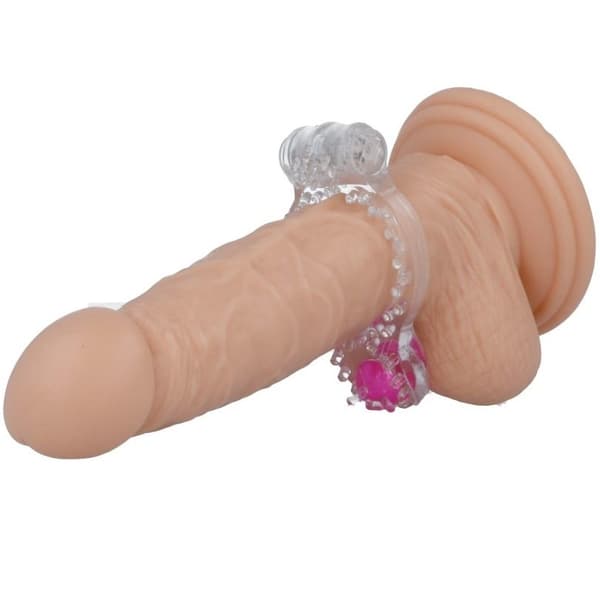 Casual Love - Ring Vibrerende Double Pleasure Transparent