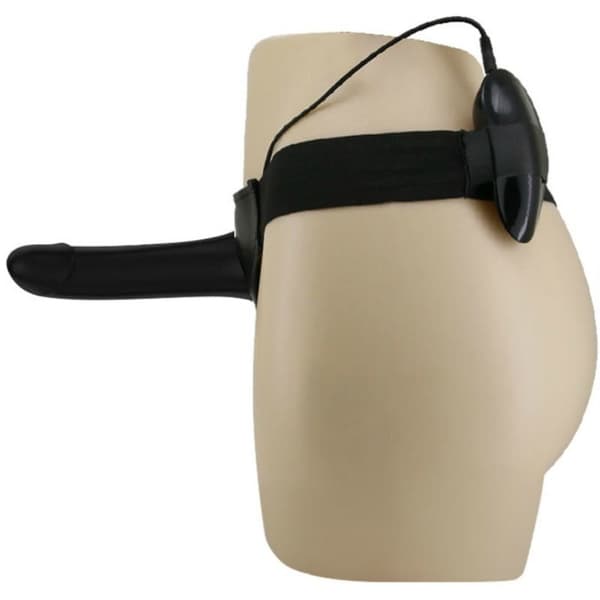 Pretty Love - Vito Strap On Med Hollow Dildo Och Vibration 17,3 Cm