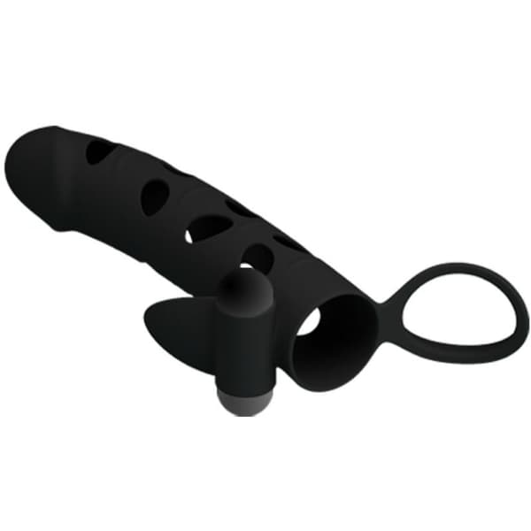 Pretty Love - Silikontrekk med vibrasjon 15,2 Cm