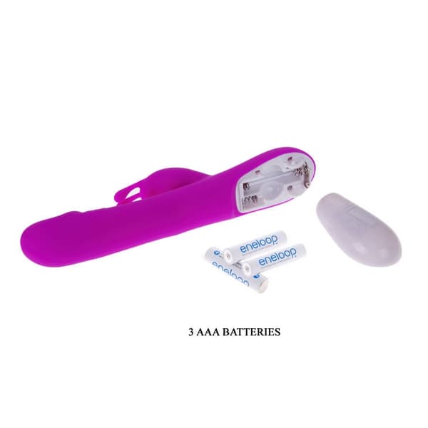 Pretty Love - Flirt Robert Vibrator med klitorisstimulator