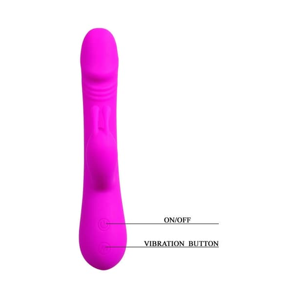 Pretty Love - Flirt Vibrator med kanin Clement