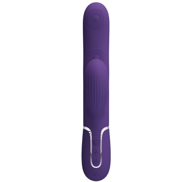 Pretty Love - Perlita G-Spot Vibrator 3 i 1 multifunksjon lilla