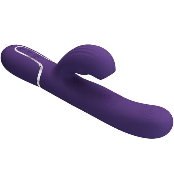 Pretty Love - Perlita G-Spot Vibrator 3 i 1 multifunksjon lilla