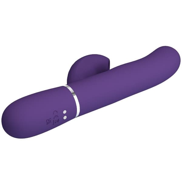 Pretty Love - Perlita G-Spot Vibrator 3 i 1 multifunksjon lilla