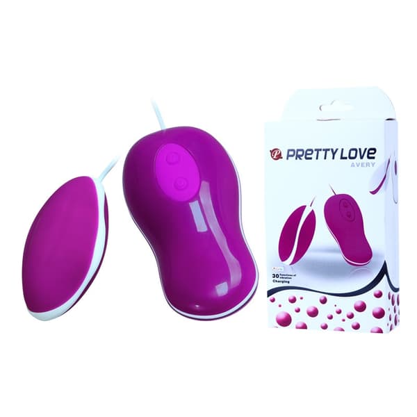 Pretty Love - Flirttaileva värinämuna kaukosäätimellä Avery