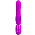 Pikkukuva 3 / 11: Pretty Love - Monitoiminen Rabbit Vibrator 4 In 1 Butterfly Fuksia