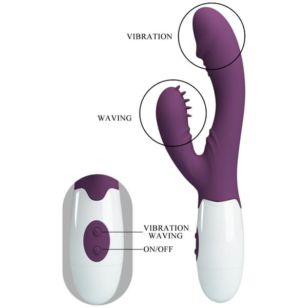 Pretty Love - Andre Rabbit Vibrator & G-Point Stimulator Lilla