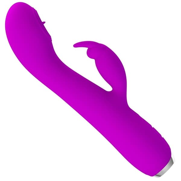 Pretty Love - Rachel genopladelig vibrator med lilla sugekop