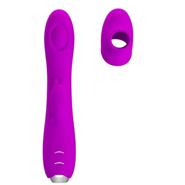 Pretty Love - Regina Genopladelig Vibrator-Sucker Purple
