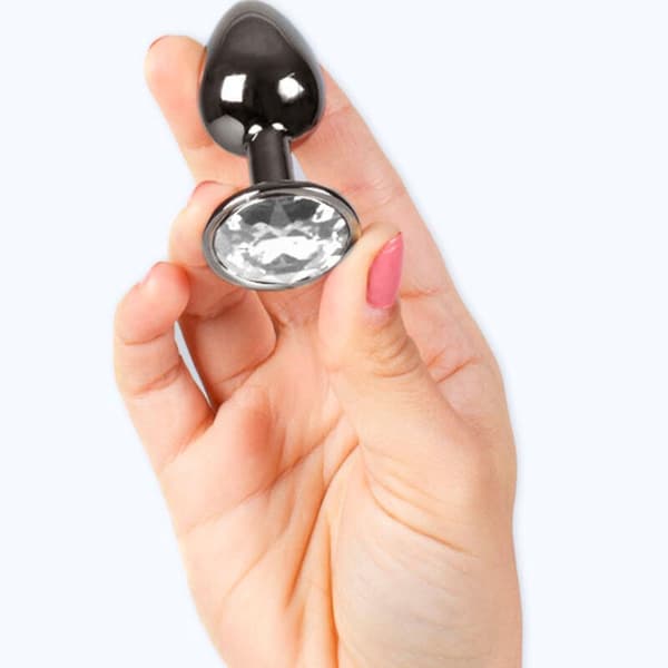 Secretplay - Gunmetal Butt Plug Small Storlek 7 Cm