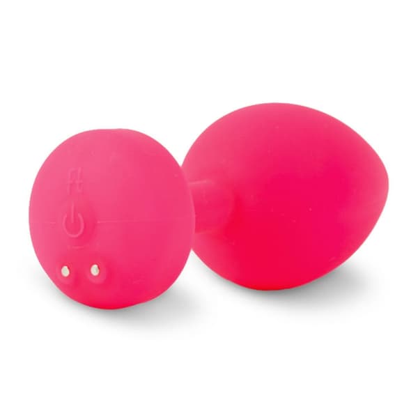 G-Vibe - Funtoys Gplug Anal Ladattava Vibraattori Pieni Neon Pinkki 3cm