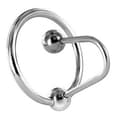 Miniatyrbilde 1 av 2: Metal Hard - Gland Ring Med Plugg