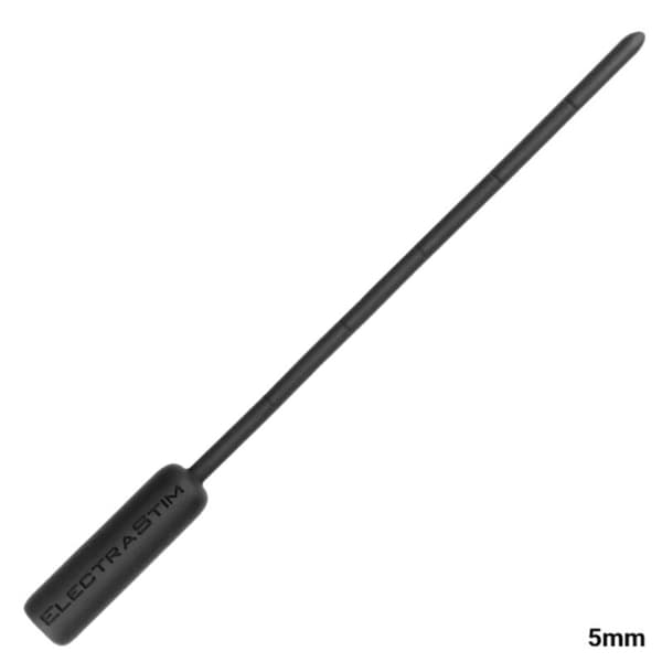 Electrastim - Fleksibel silikone Electro-Sex Urethal Sound 5 Mm