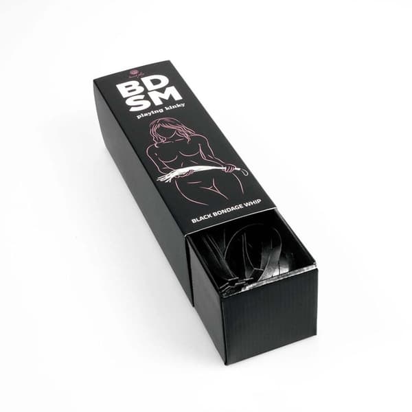 Secretplay - Black Bondage Whip Bdsm Collection
