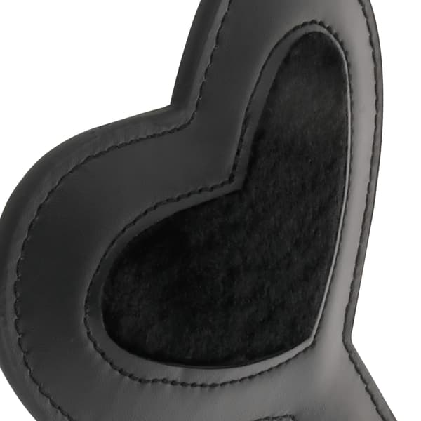 Darkness - Black Fetish Love Velour Paddle