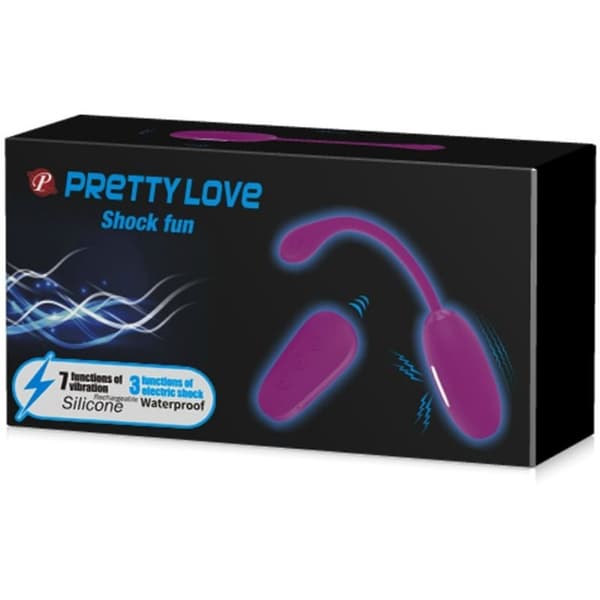 Pretty Love - Shock Fun Vibrerende Egg Og Elektrosjokk