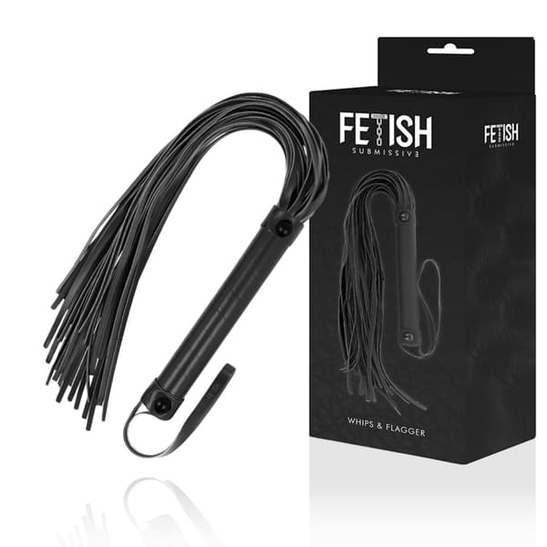 Fetish Submissive - Vegansk læderpisk