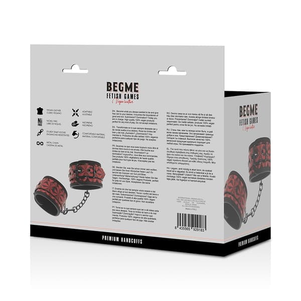 Begme - Red Edition Premium handbojor med neoprenfoder