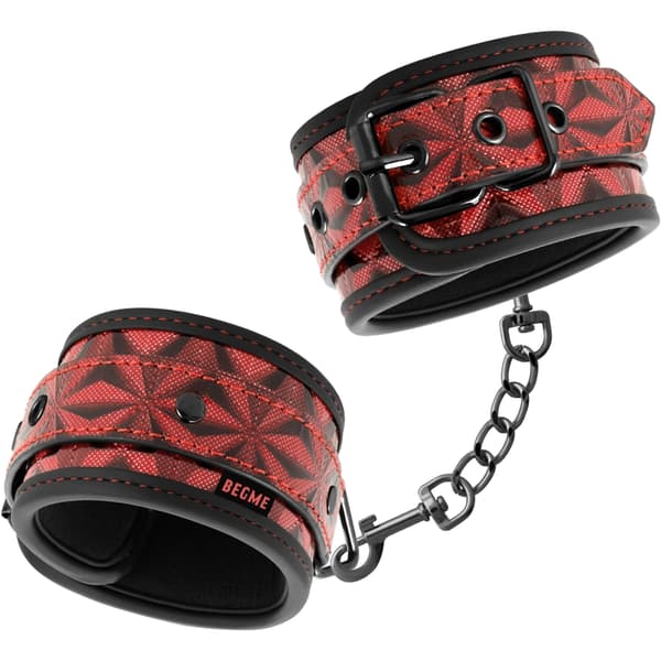 Begme - Red Edition Premium ankelmansjetter med neoprenfôr